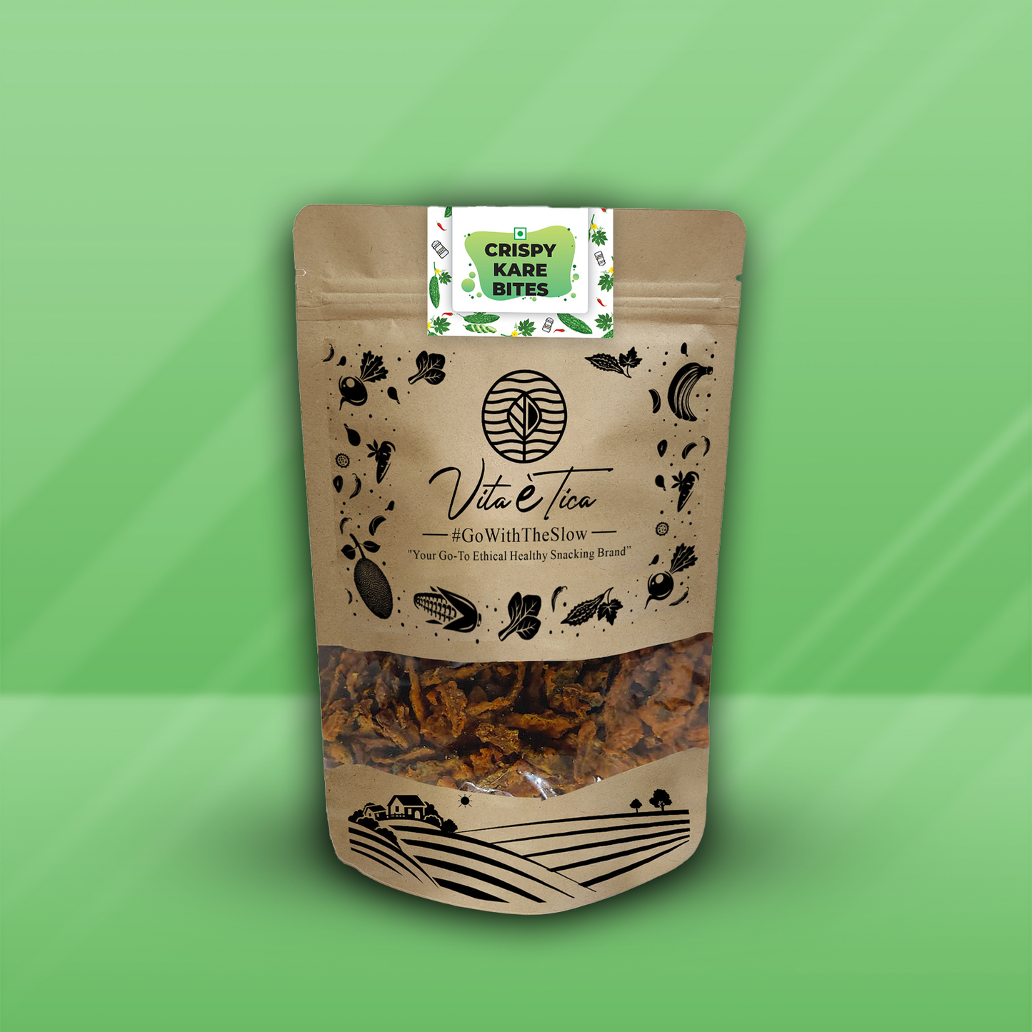 Crunchy kare vegetable bites by Vita Etica