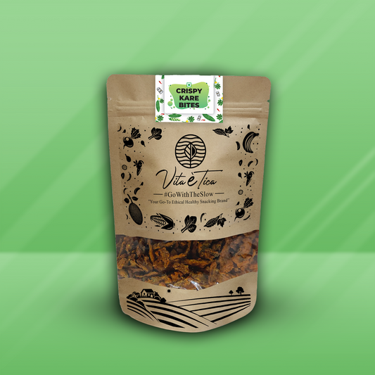 Crunchy kare vegetable bites by Vita Etica