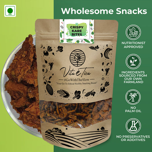 Vita Etica healthy crispy kare bites snack
