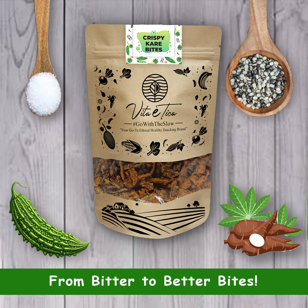 Organic kare crispies snack by Vita Etica