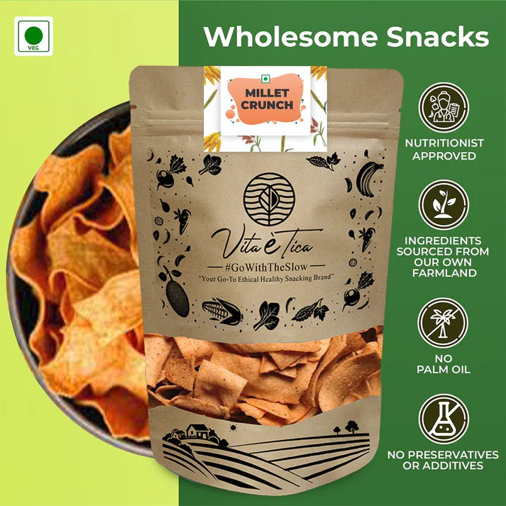 COMBO PACK - Karela, Banana & Millet Chips