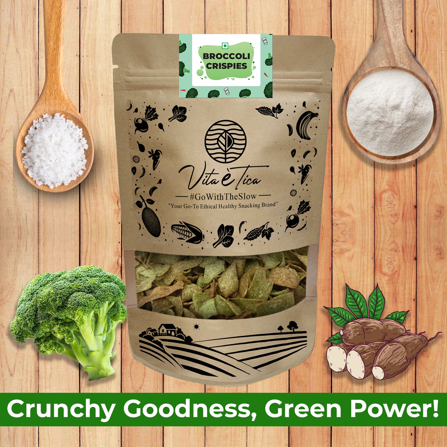 BROCCOLI CRISPIES