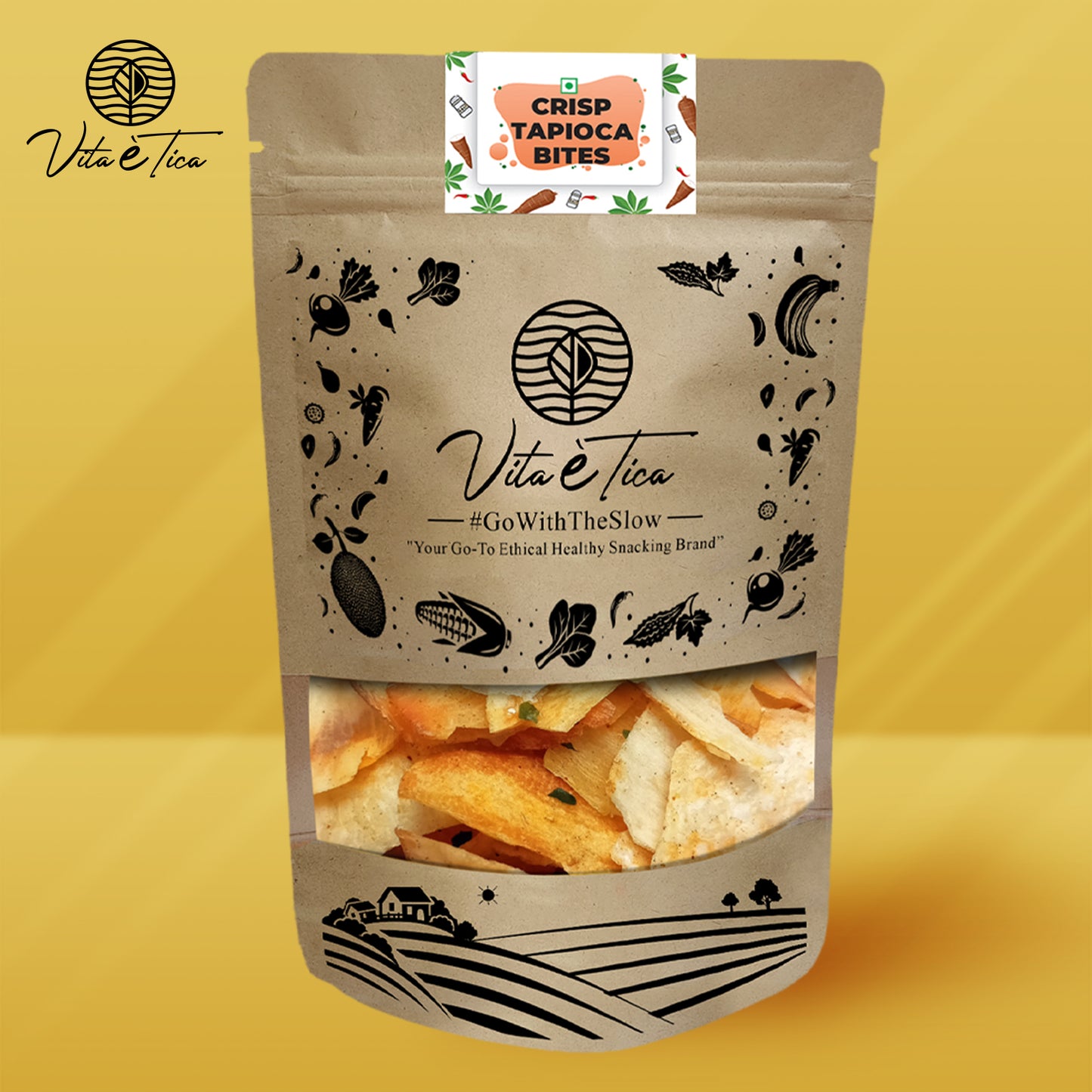 CRISP TAPIOCA BITES (Tapioca Chips)