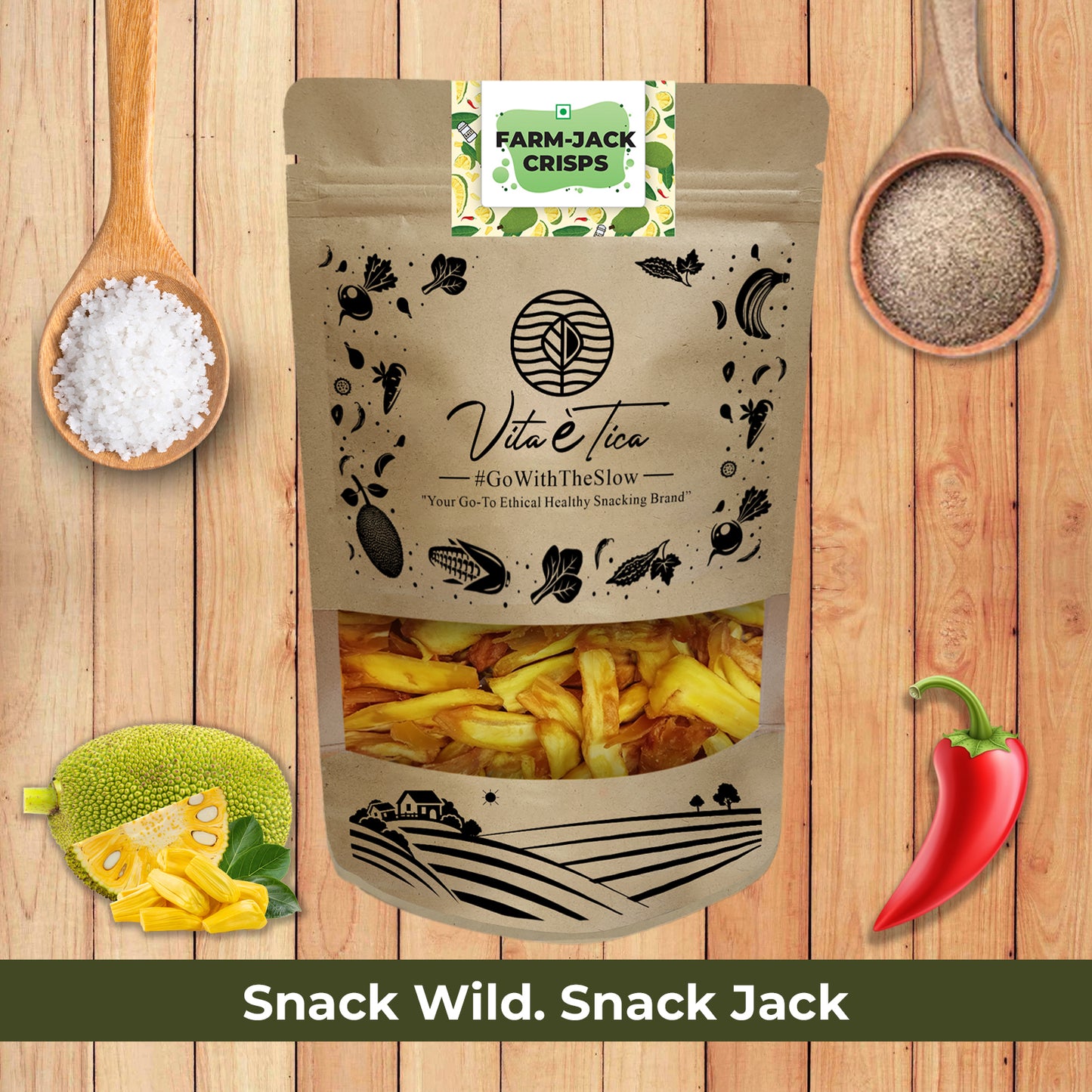 FARMJACK CRISPS (Jackfruit chips)