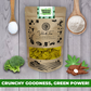 Crunchy organic broccoli crispies